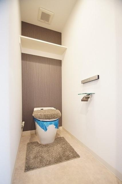 Ｆ・ＰＡＲＣ ＧＲＡＮＤＭＡＲＫ天神（エフパルク グランドマーク天神）のトイレ|清潔感のあるトイレです。