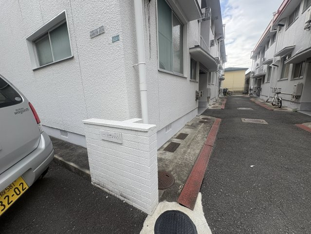 ミナミ苑マンションのエントランス