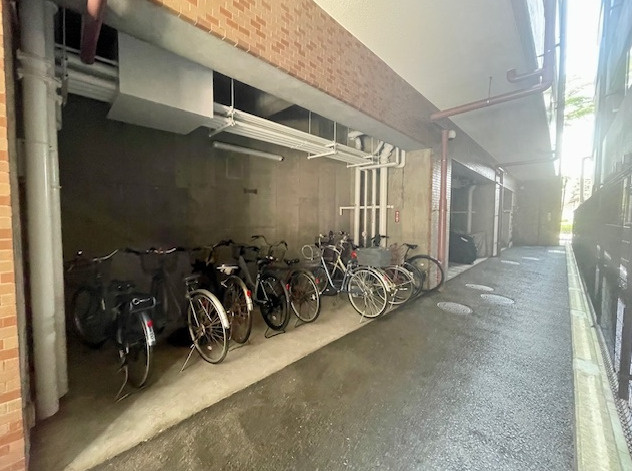 ライオンズマンション平塚見附町の駐輪場