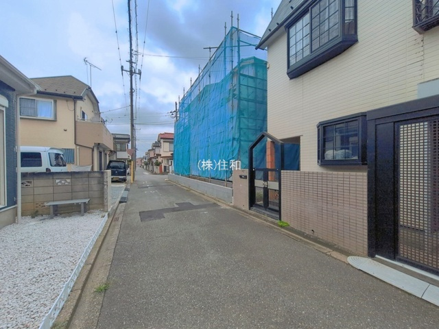 【新築分譲住宅】川越市木野目2期の前面道路含む現地写真