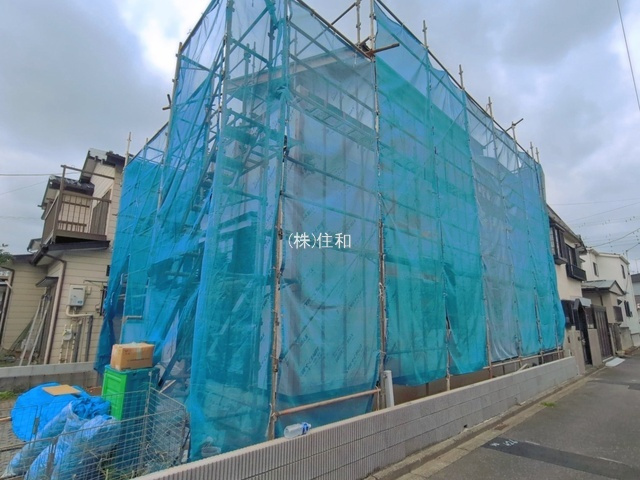 【新築分譲住宅】川越市木野目2期の前面道路含む現地写真