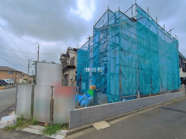 【新築分譲住宅】川越市木野目2期の前面道路含む現地写真