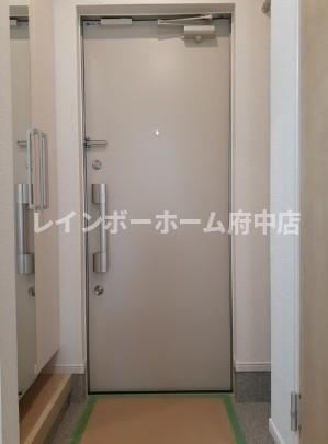 グリンフル多摩の玄関