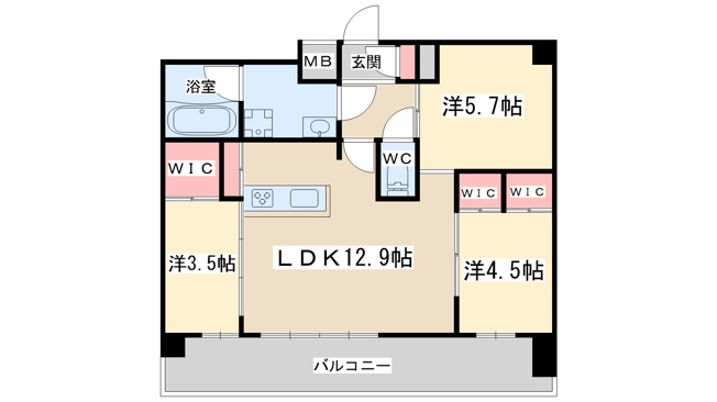 【間取り】 | セレニテ梅田北グランデ