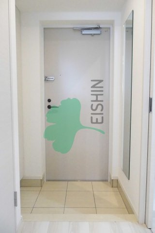 ラクラス博多の玄関|下駄箱もしっかりついてます！