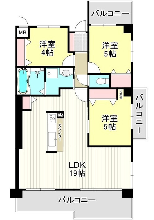 安芸区矢野東6丁目イーストヒルズ矢野504号室
