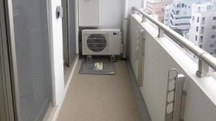中野区東中野１丁目の賃貸マンションのバルコニー