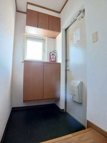 サンパティーク　のぞみＡの玄関|毎日通る玄関はこちらです