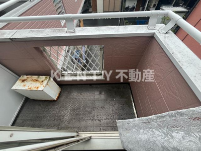 【バルコニー】 | グレースハイム山王 | お洗濯にも便利なバルコニー付き