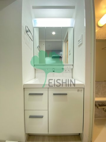 Mys Casetta Hakata (ミースカセッタ博多)の洗面所|シンプルで使いやすい洗面台です！