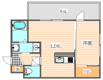 Trail博多( トレイル博多)の間取り|使いやすい間取りです。