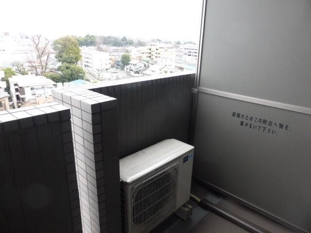 ルーブル練馬弐番館のバルコニー