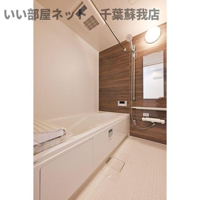 Kolet千葉仁戸名町の浴室|日々の疲れを癒すお風呂付です