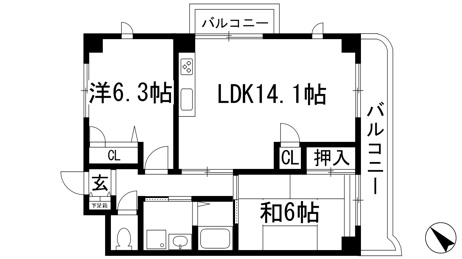 【間取り】