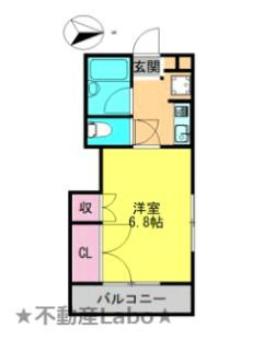 アーバンα　301の間取り