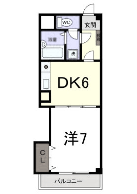 ラフォーレⅢの間取り