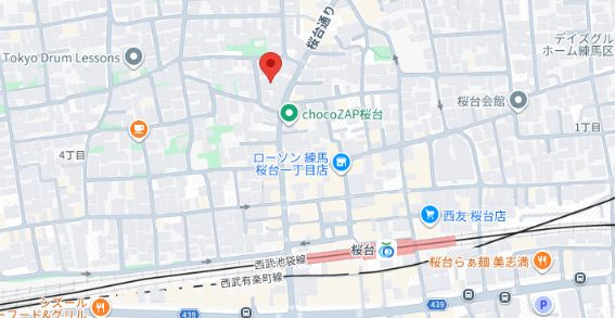 桜台新築マンションの地図|【仲介手数料無料】先行お申込み＆参考内見可能☆26年12月完成予定☆27年1月中旬よりご入居可能予定☆詳細はお気軽にお問い合わせください。