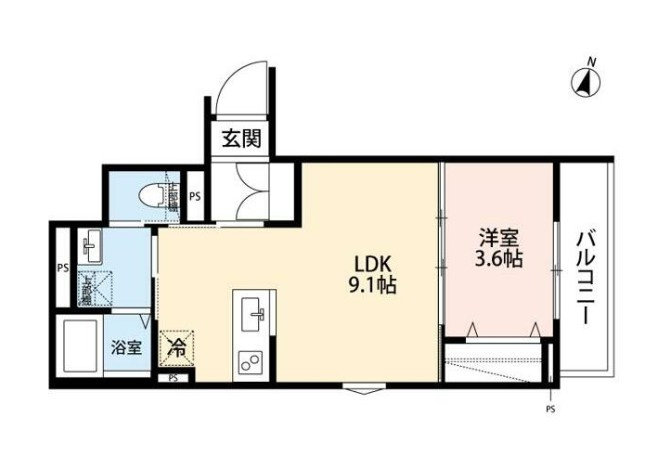 robot home 薬園台の間取り