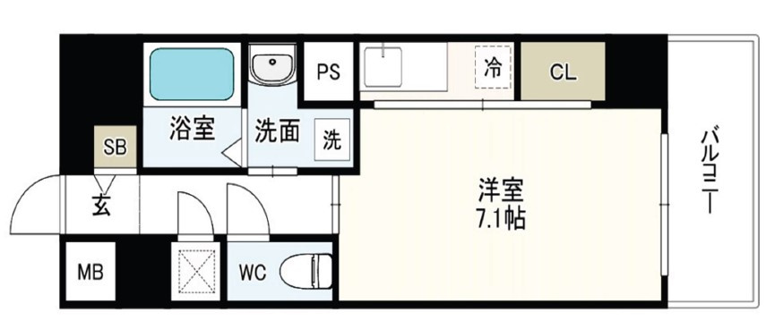 ジュネーゼグラン上本町の間取り|ジュネーゼグラン上本町　間取り