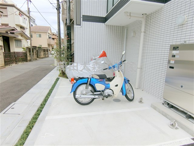 GE大田多摩川のその他共用部分|バイク置き場　空き状況等詳細はお問合せください。