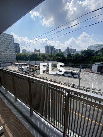 中野区弥生町５丁目の賃貸マンションのバルコニー