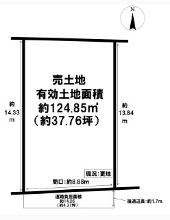 大阪市城東区今福南2丁目の区画図