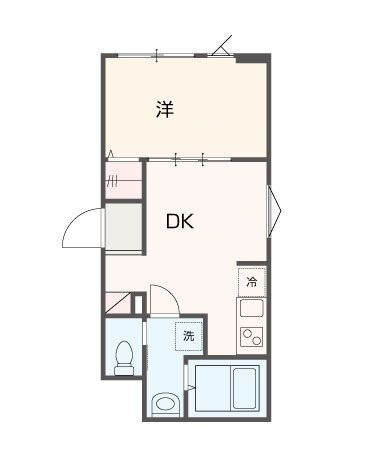 フロンティア大崎の間取り|間取りです。