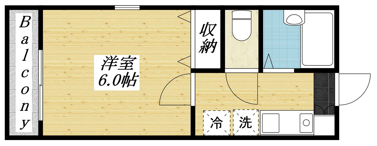 ハイムナナマルの間取り