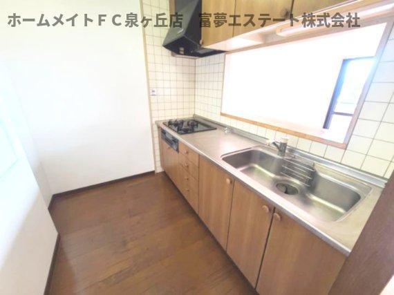 ルナピエーナ泉北のキッチン