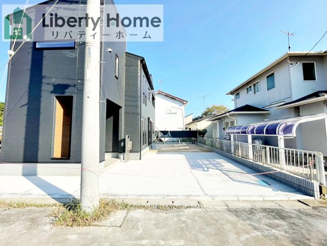 小美玉市羽刈2期　新築戸建の駐車場