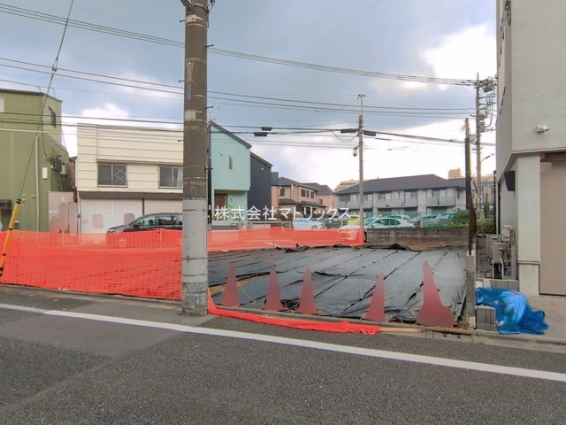 練馬区豊玉中2丁目　両面道路　建築条件なし売地の外観