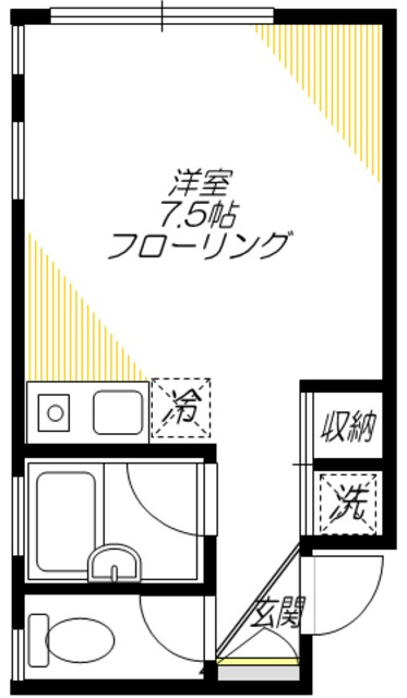 リサレクト大崎の間取り