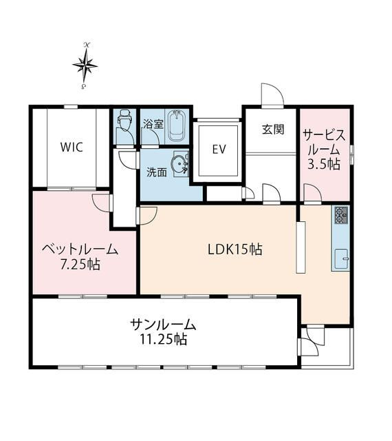 西麻布３丁目の間取り
