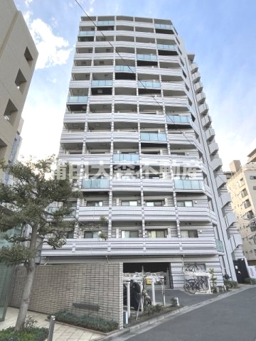 スパシエ蒲田グランドタワーの外観|2019年4月築　RC鉄筋コンクリート造地上15階建て1R～1LDK総戸数132戸のペット可分譲賃貸マンション　JR京浜東北線蒲田駅最寄りの東京都大田区西蒲田7丁目Wi-Fiインターネット無料