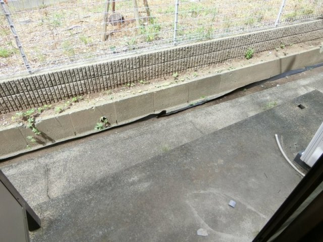 ペアハイム　ＸＩのバルコニー