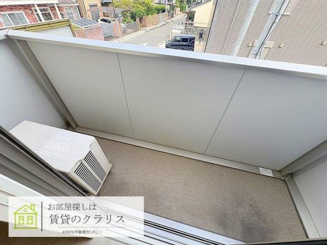 コルナゴハイツのバルコニー
