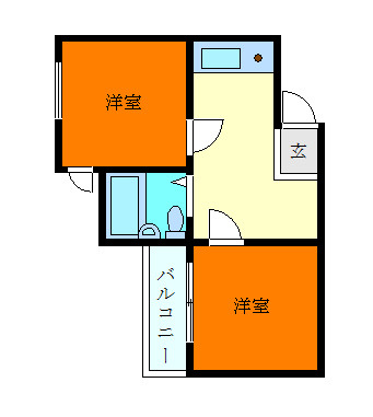 アメニティ東神戸の間取り