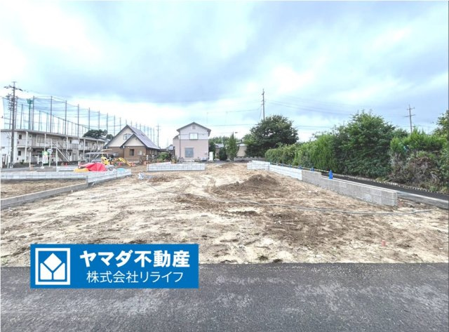 ブルーミングガーデン　一宮市浅井町東浅井　全5区画分譲の外観|「現地（202●年●月●日）撮影」　
■外観写真　
■ヤマダ不動産　株式会社リライフ　