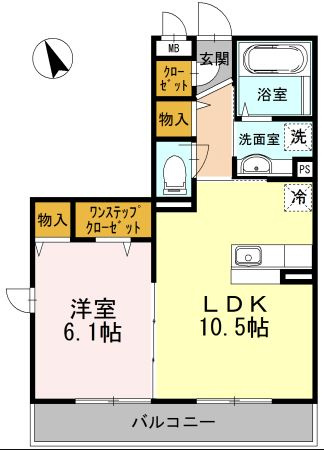 グランドソレイユの間取り|ＡＬＳＯＫホームセキュリティ・オートロック完備♪