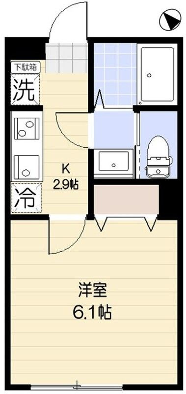 エクセラン北浦和の間取り