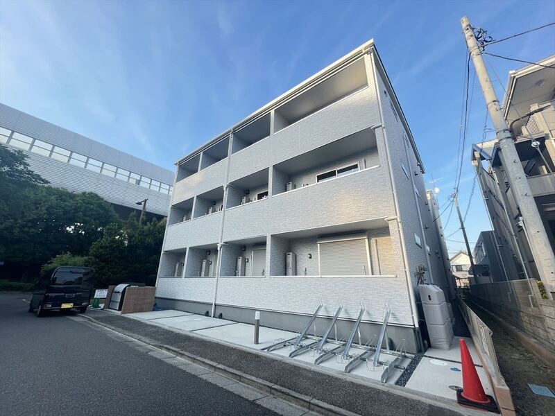 リーブルファイン獨協大学前　2号棟の外観