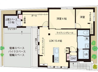 【間取り】 | 浦和Ｎ邸 | 間取りです。