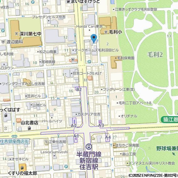 メゾン・ウエノの地図