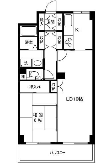 ロータス２１の間取り|間取りです。