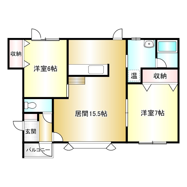 タマキハイムⅠの間取り