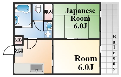 ロイヤルコート山本通の間取り