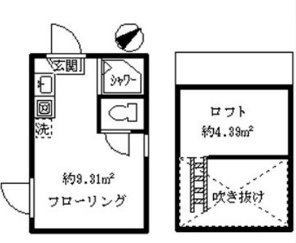 ソフィア都立家政の間取り