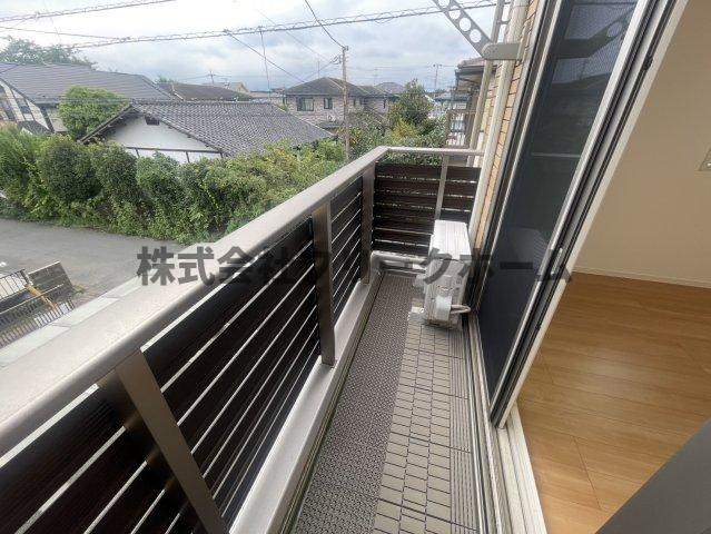 小金井市東町４丁目の一戸建てのバルコニー