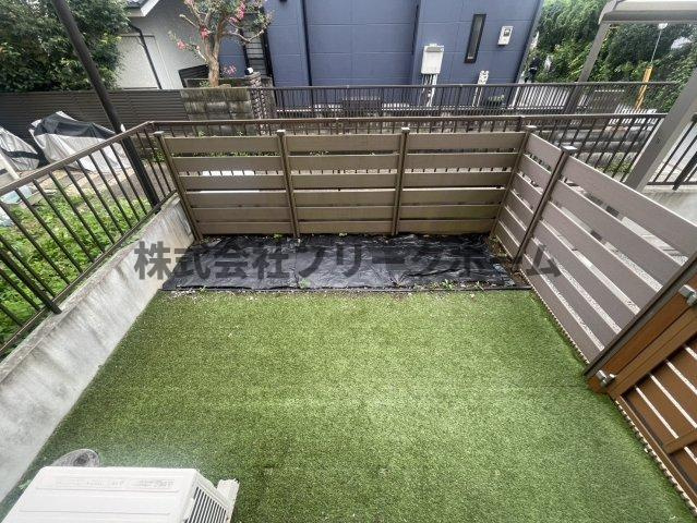 小金井市東町４丁目の一戸建ての庭