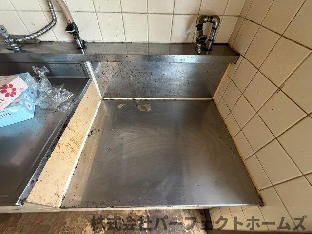 釈尊寺第一住宅第14号棟のキッチン|お料理しやすいキッチンです